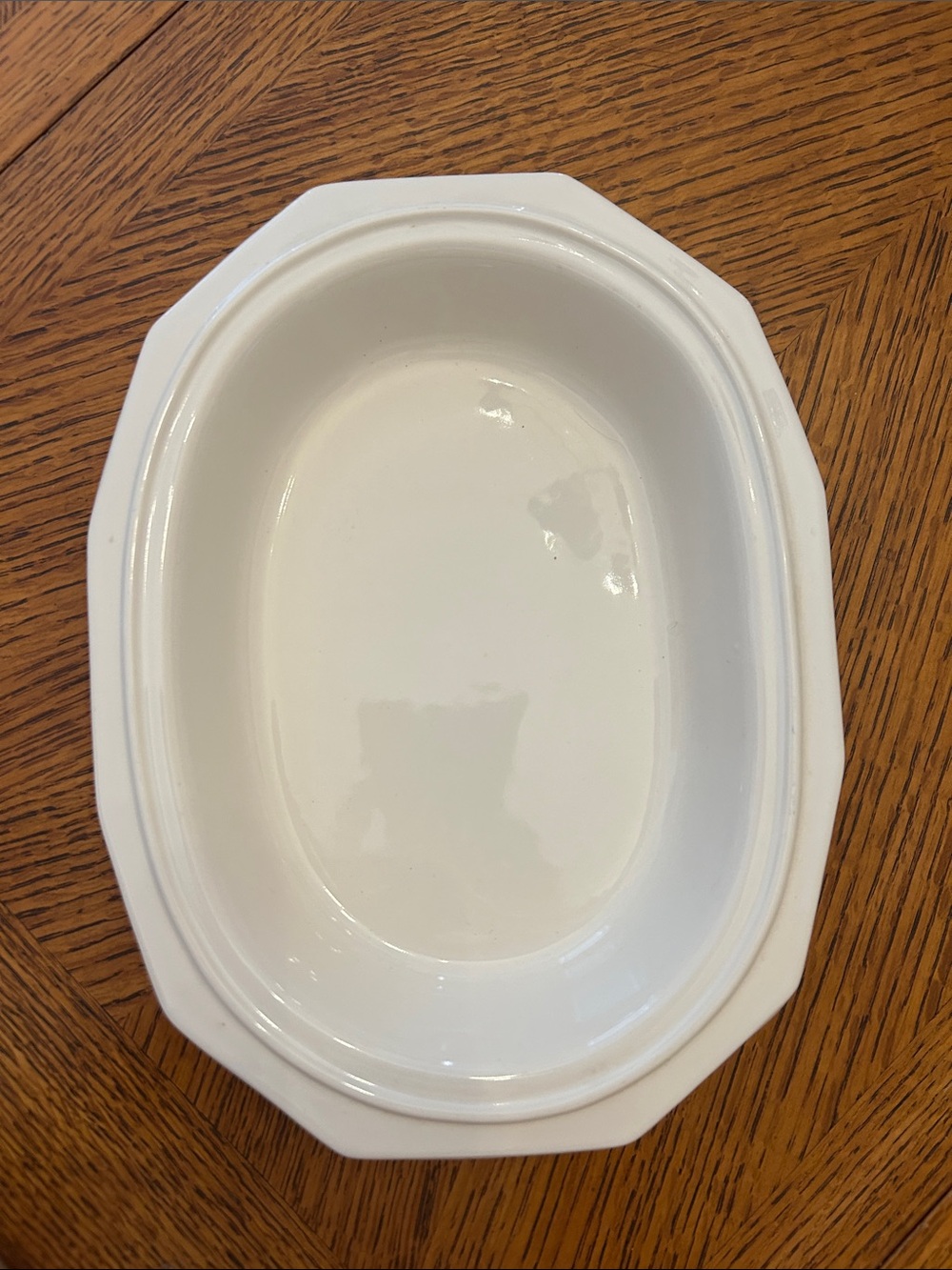 Vintage Pfaltzgraff Heritage White Oval Serving Dish - Classic Home Dining